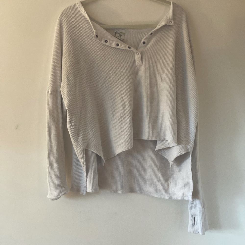 Offline by Aerie Waffle long sleeve shirt